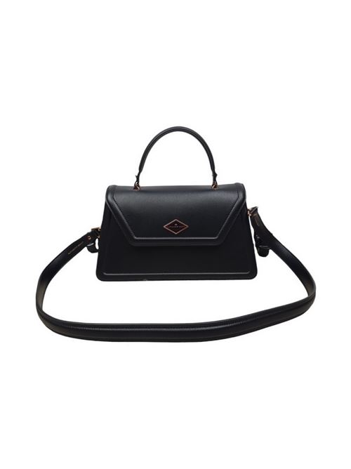 borsa donna elisabeth large in ecopelle saffiano nero Alexander Smith | ABBABTWL-B170BLK